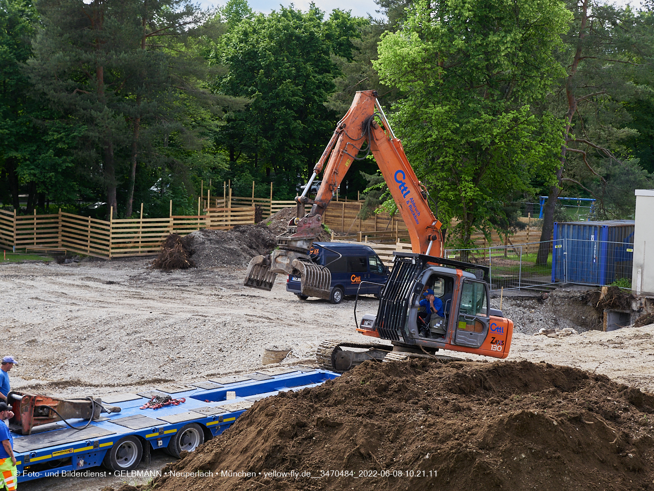 08.06.2022 - Baustelle zur Mütterberatung und Haus für Kinder